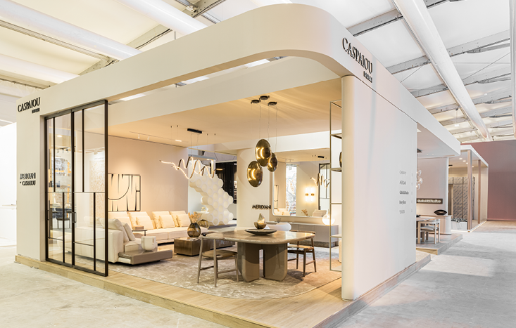 Downtown Design Dubai Caspaiou stand 2024