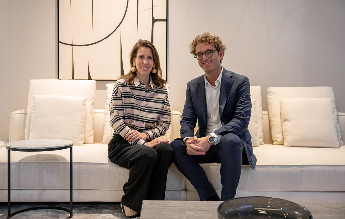 Charlotte de Vink and Alexander van Veen