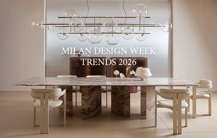6 Defining Luxury Interior Trends We Brought Back from Milan Design Week 2026