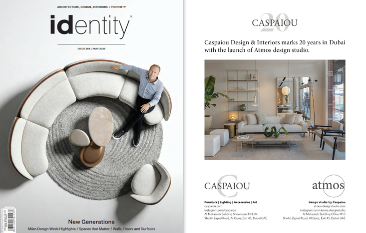 Caspaiou and Atmos in identity Magazine May 2026